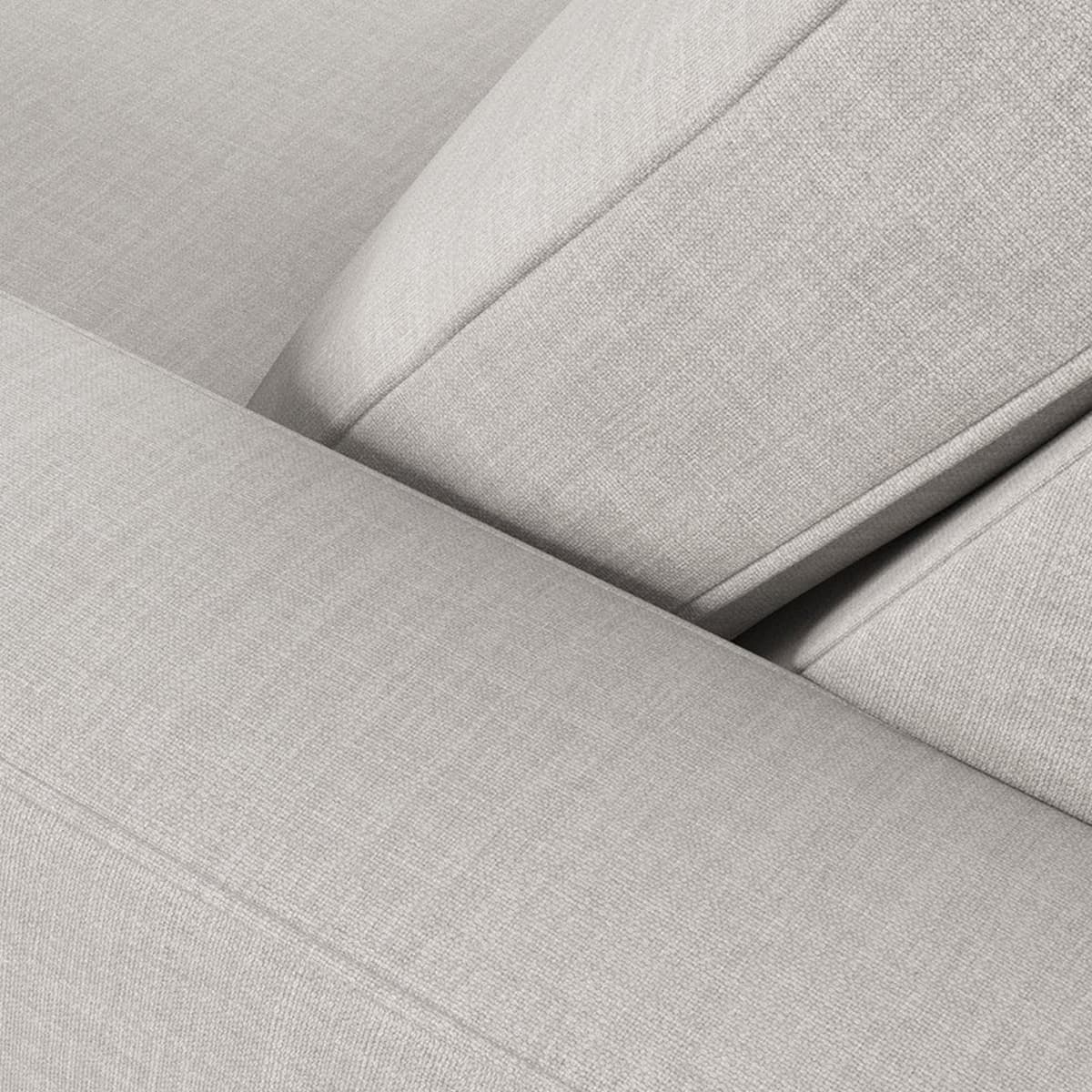 Glozin II Sofa in Latex—Gray